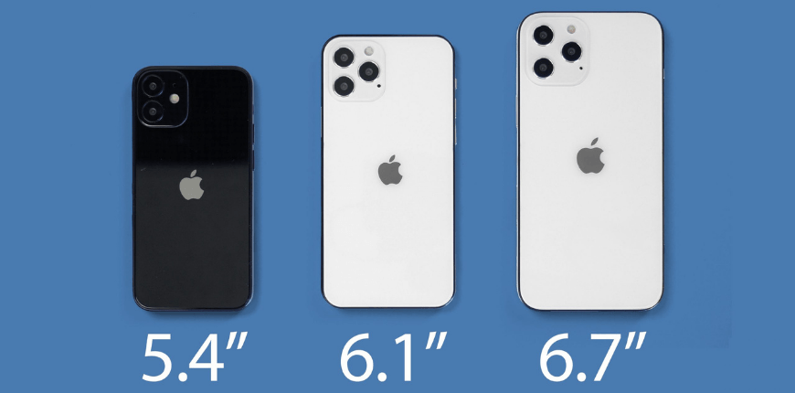 Размеры iPhone 12
