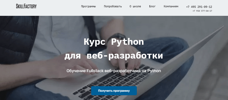 Python для веб-разработки от SkillFactory